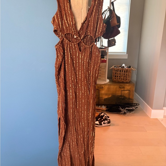 L*Space Brown and Gold Dress - Picture 4 of 8